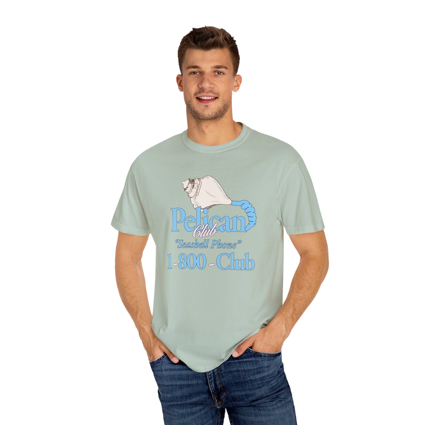 Seashell Phone - Comfort Colors Graphic Shirt